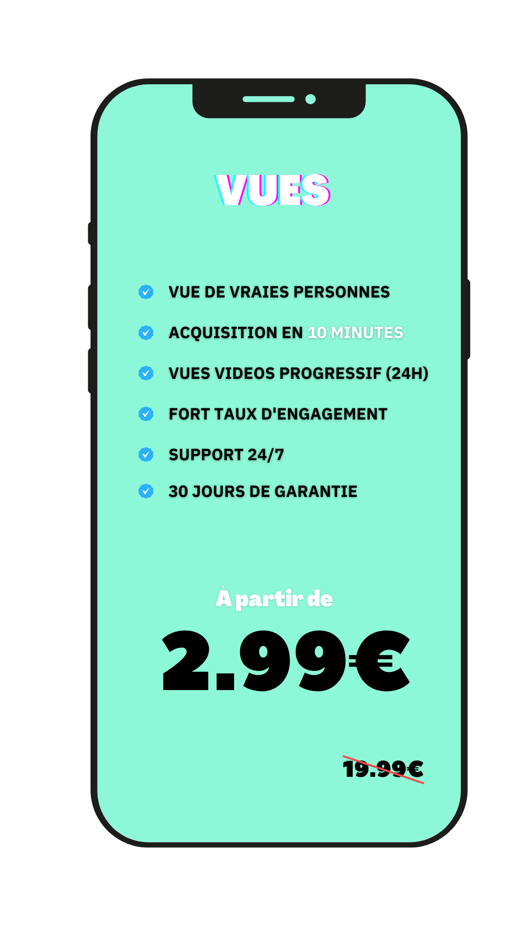 Vues TikTok - acheter des followers